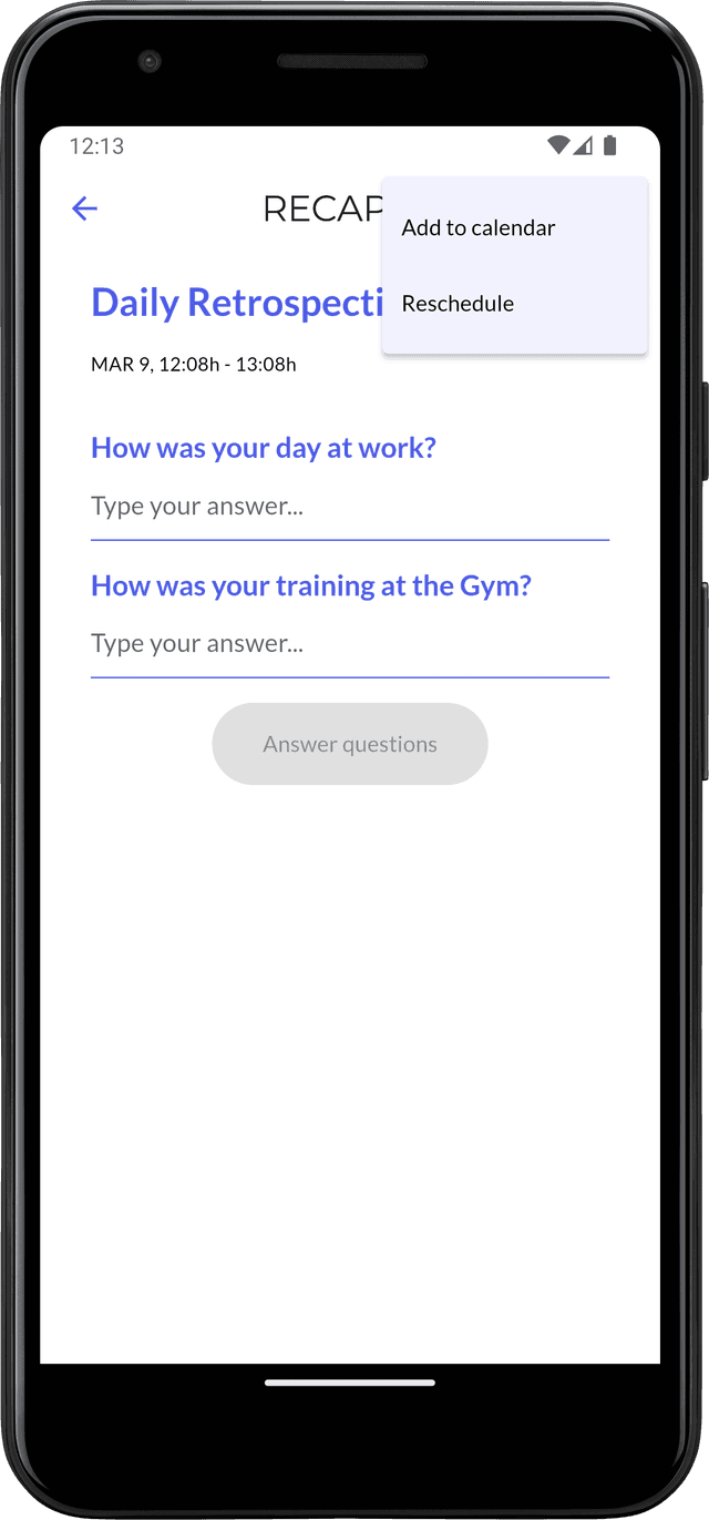 Add to Calendar Screenshot