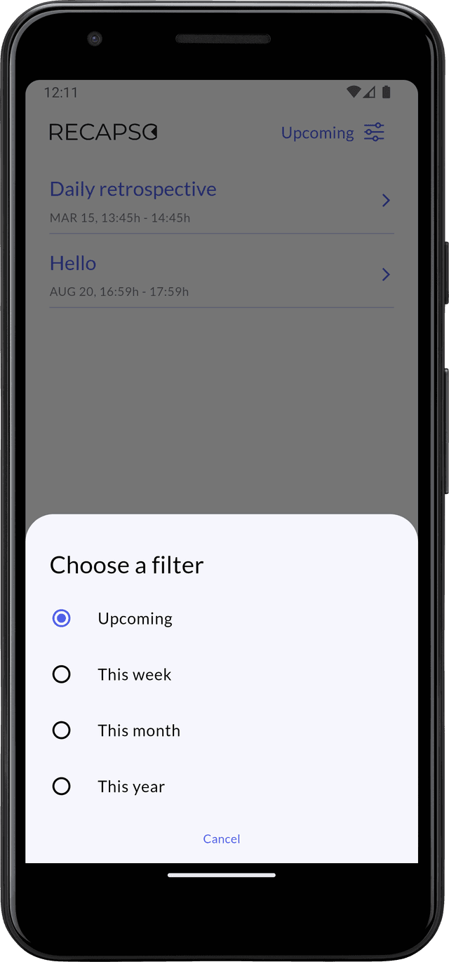 Social Sharing Screenshot
